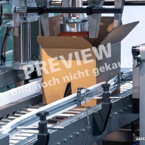 Darstellung einer mit ELKALUB H1-Schmierstoffen betriebenen Verpackungsmaschine