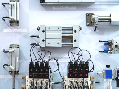 Darstellung verschiedener mit ELKALUB Schmierstoffen betriebener pneumatischer Geräte