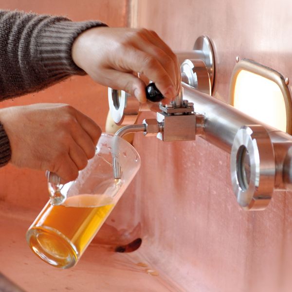 Darstellung einer Zapfanlage in der Gansbrauerei